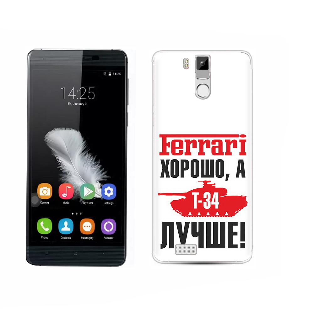 

Чехол MyPads Tocco для Oukitel K6000 Pro т 34 лучше, Прозрачный, Tocco