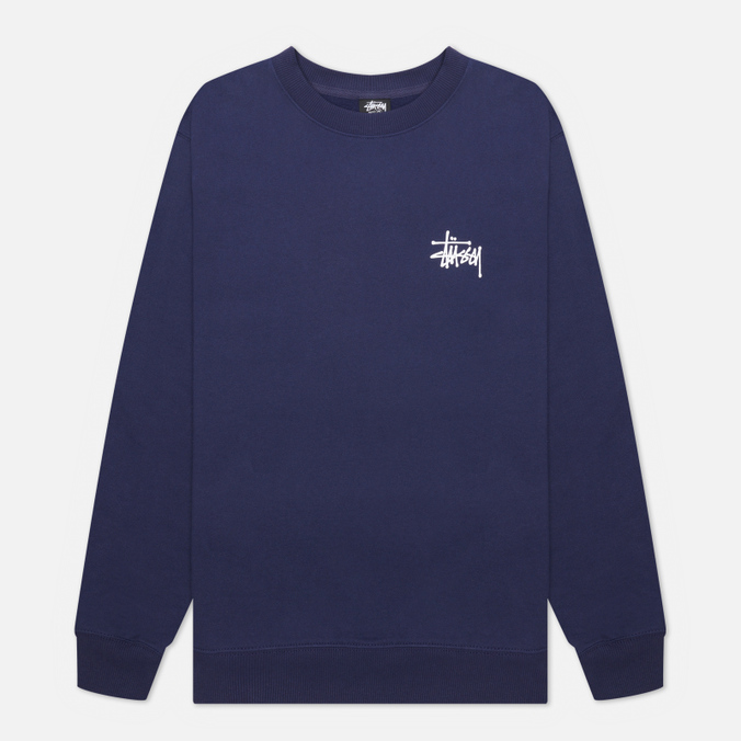 Бренд stussy. Лонгслив Basic Stussy. Stussy лонгслив черный. Stussy Basic Crew. Лонгслив Stussy белый.