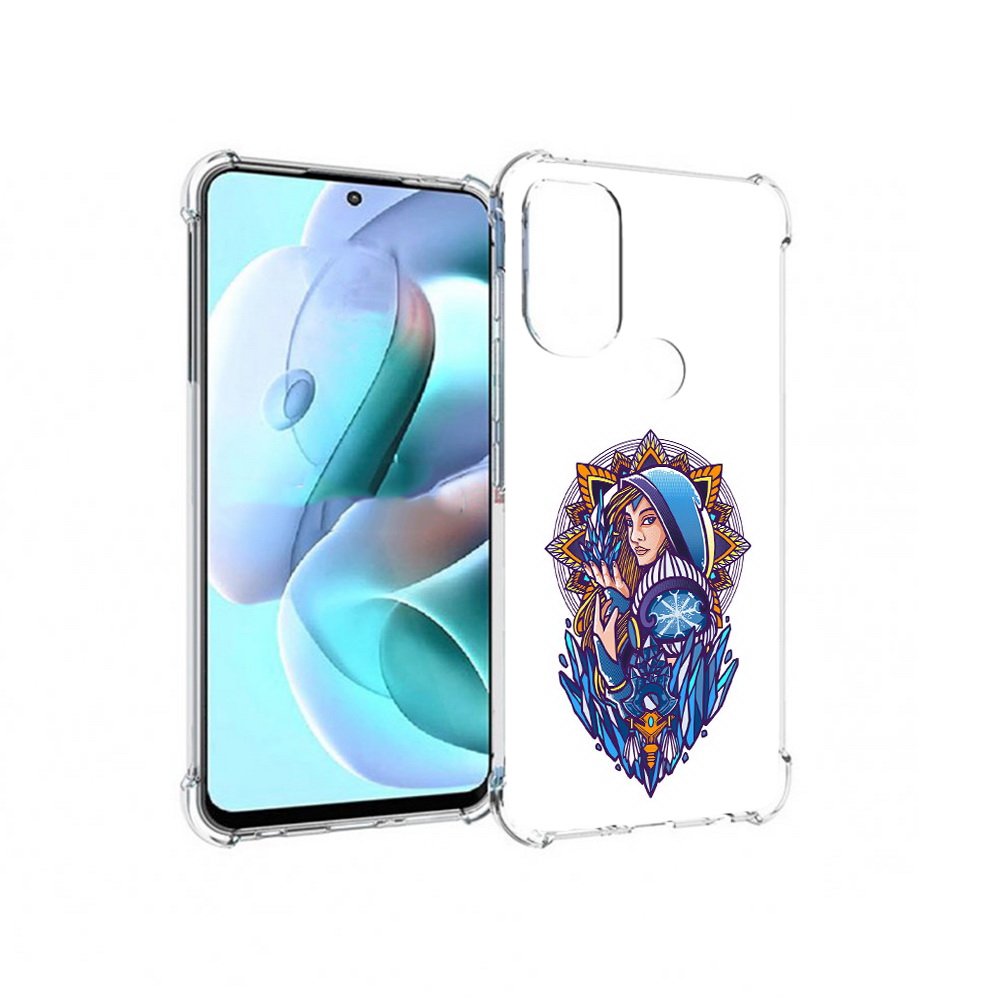 

Чехол MyPads Tocco для Motorola Moto G71 кристал мейден дота 2 (PT227080.353.415), Прозрачный, Tocco