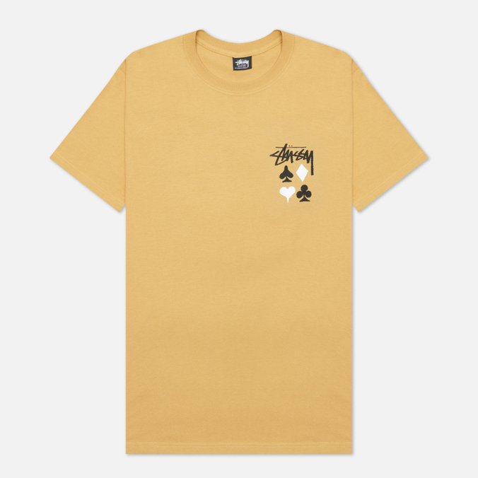 

Футболка мужская Stussy 1904687 коричневая S, 1904687