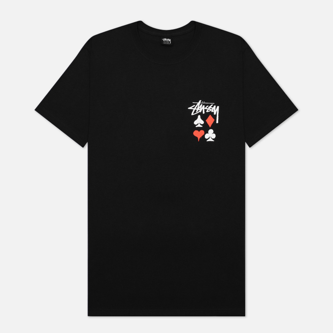 

Футболка мужская Stussy 1904687 черная XS, 1904687