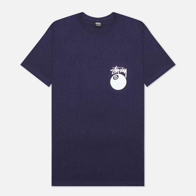

Футболка мужская Stussy 1904684 синяя S, 1904684
