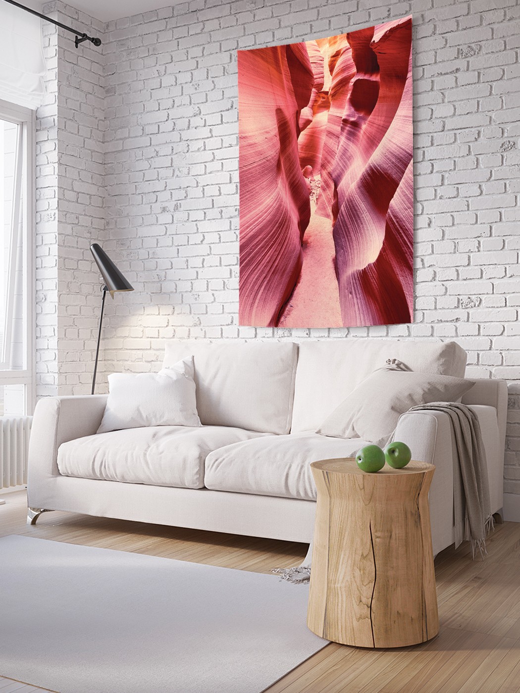 

Вертикальное фотопанно на стену JoyArty Каньон Антилопы 150x200 см, Каньон Антилопы