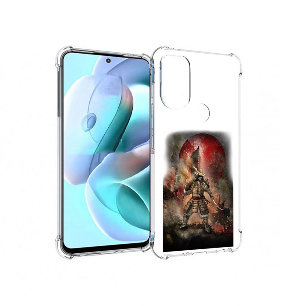 

Чехол MyPads Tocco для Motorola Moto G71 китайскийвоин (PT227080.353.388), Прозрачный, Tocco