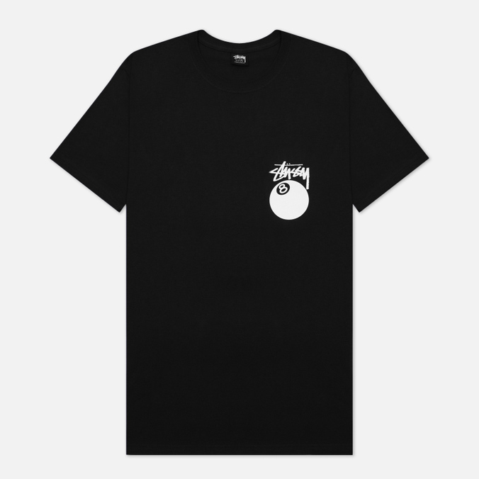 

Футболка мужская Stussy 1904684 черная XS, 1904684