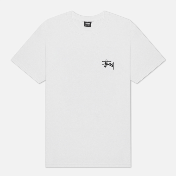 

Футболка мужская Stussy 1904649 белая XS, 1904649