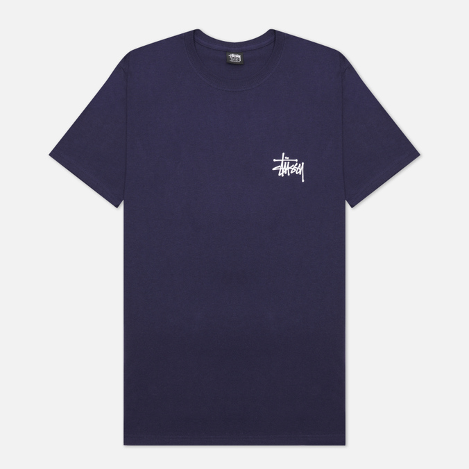 

Футболка мужская Stussy 1904649 синяя S, 1904649