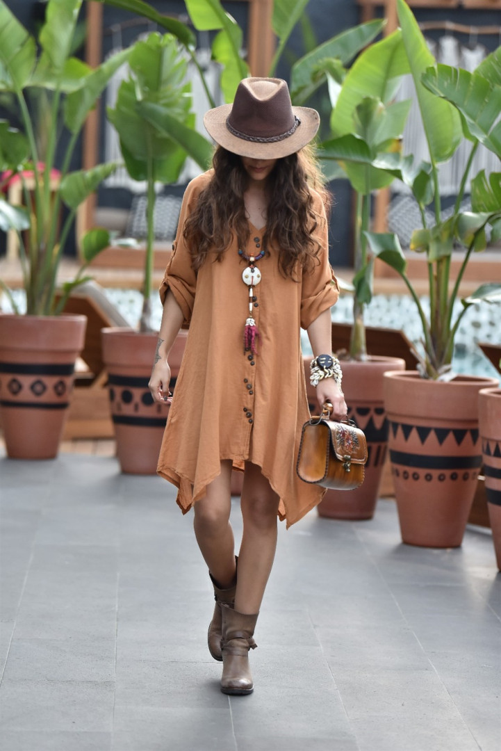 

Платье женское Saman Butik 2837 желтое S, Желтый, 2837
