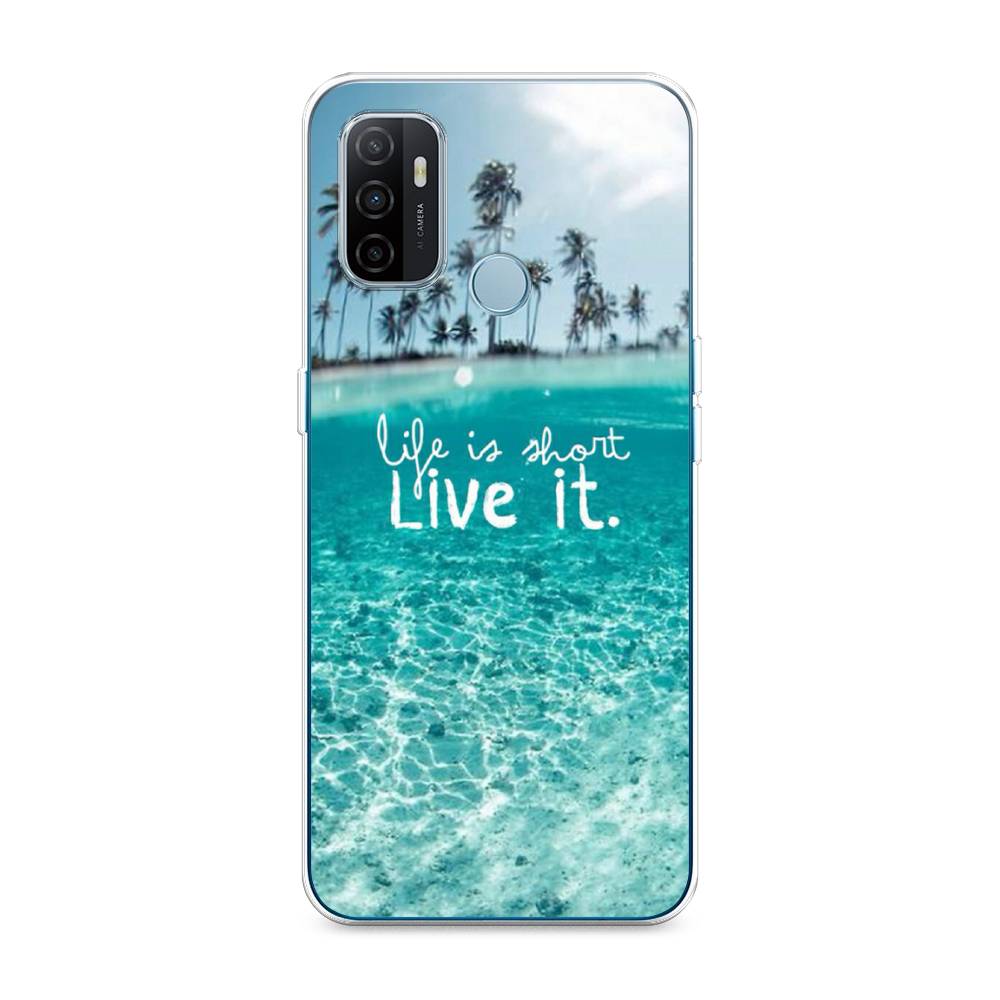 

Чехол Awog на Oppo A53 "Live it", Разноцветный, 254350-7