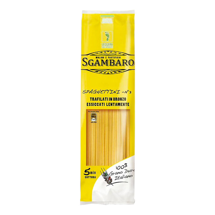 Макаронные изделия Sgambaro Spaghettini № 3 500 г