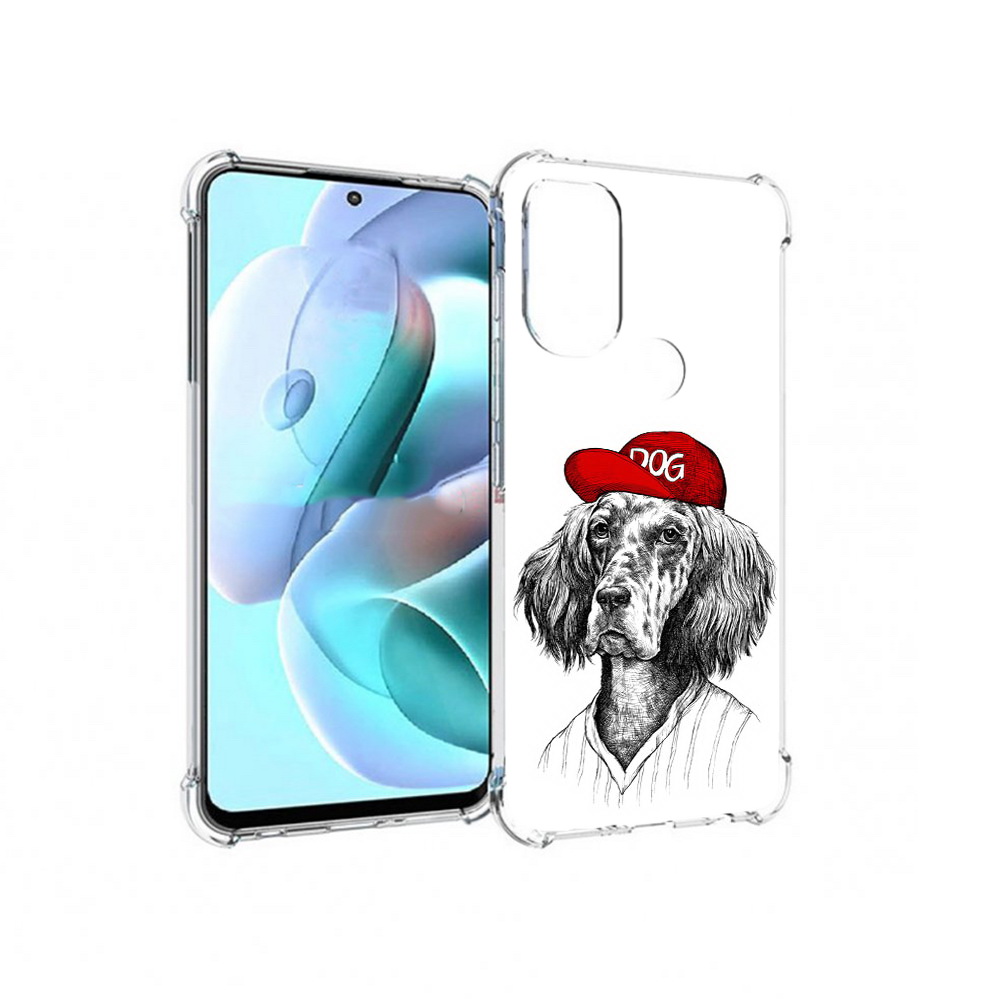 

Чехол MyPads Tocco для Motorola Moto G71 дог (PT227080.353.333), Прозрачный, Tocco