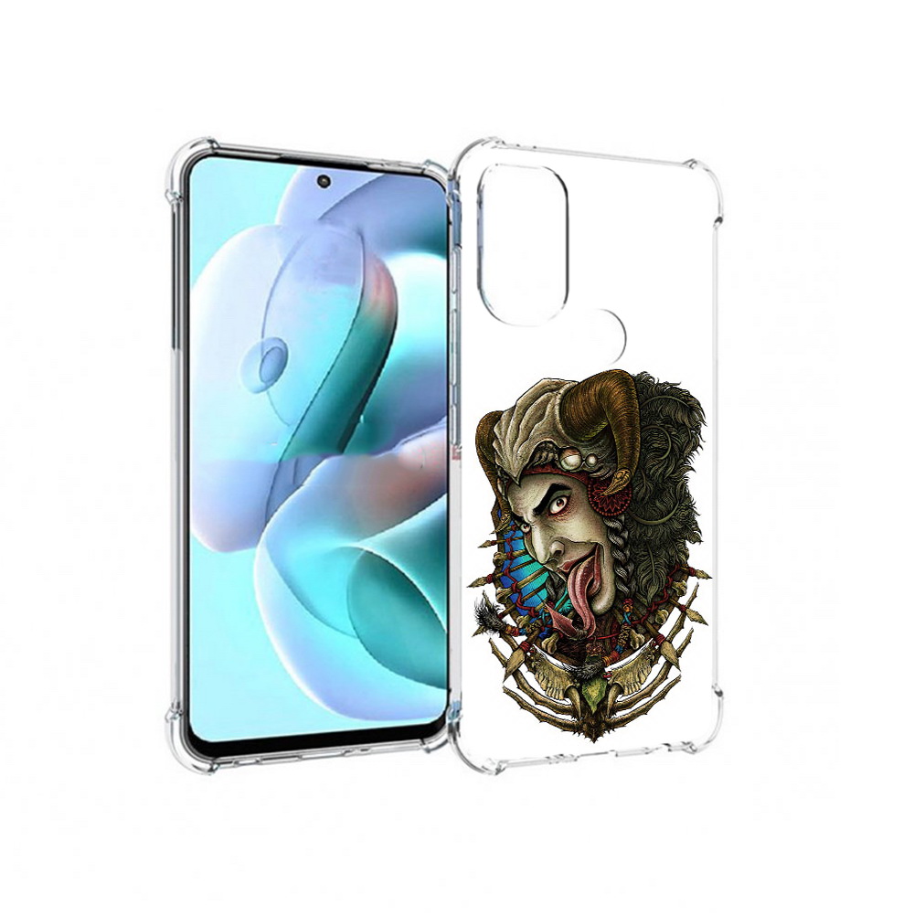 

Чехол MyPads Tocco для Motorola Moto G71 длинный язык (PT227080.353.330), Прозрачный, Tocco