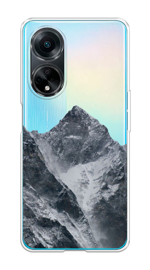 

Чехол на Oppo A98 "Горы арт 4", Серый;бежевый, 2514450-2