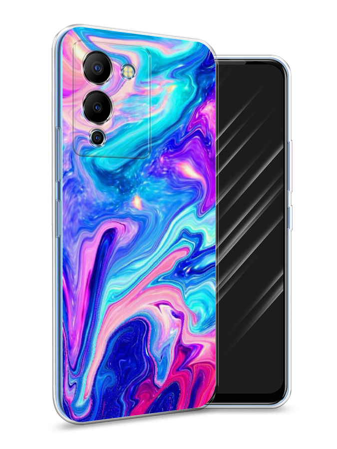 

Чехол Awog на Infinix Note 12 G96 "Потеки краски", Разноцветный, 3101550-10