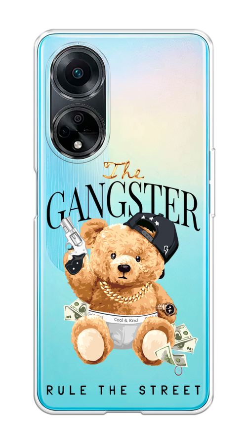 

Чехол на Oppo A98 "The Gangster", Бежевый;серый;черный, 2514450-6