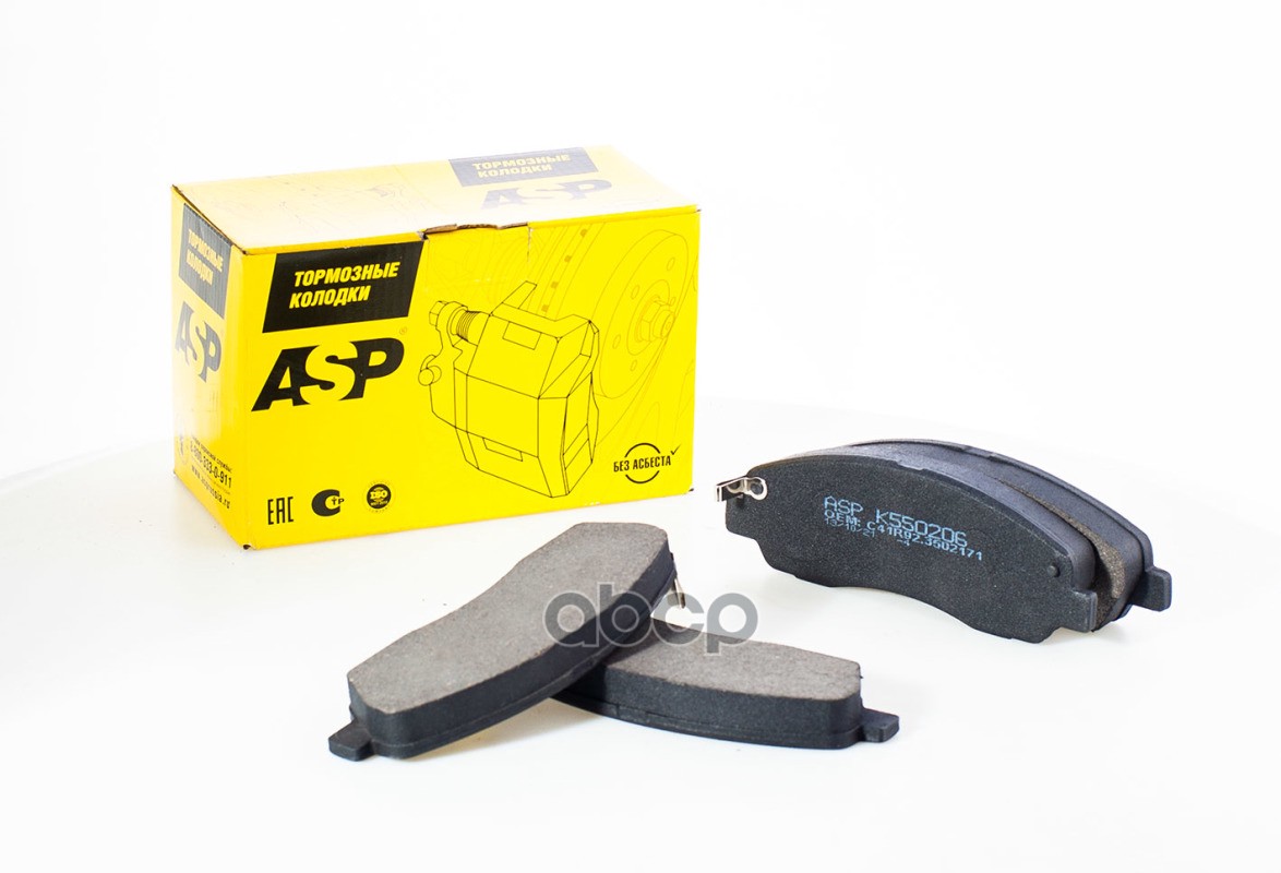 

Колодки Торм. Задние Asp Gazel Next ASPARTS K550206 Автозапчасть