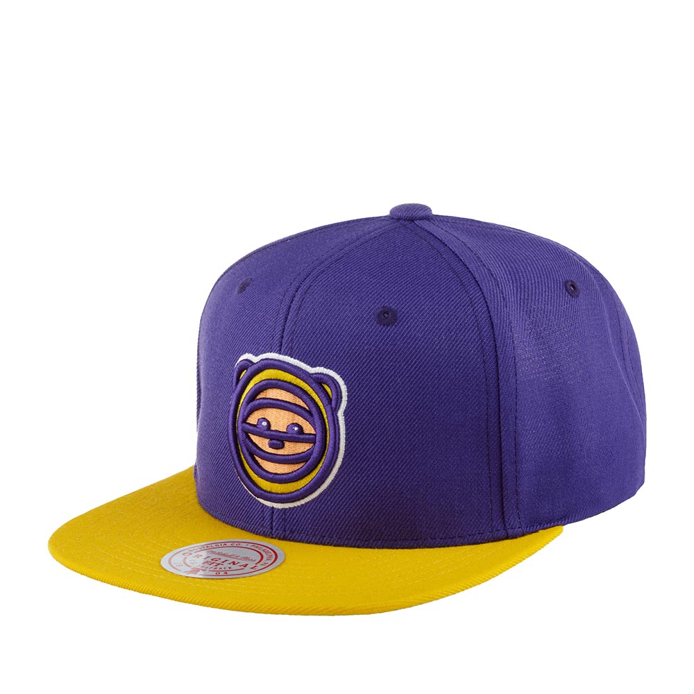 Бейсболка унисекс MITCHELL NESS 6HSSRI21052-LALPRGD Los Angeles Lakers NBA фиолетовая