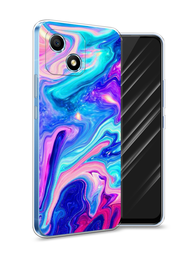 

Чехол Awog на Honor Play 30 "Потеки краски", Разноцветный, 6108750-10