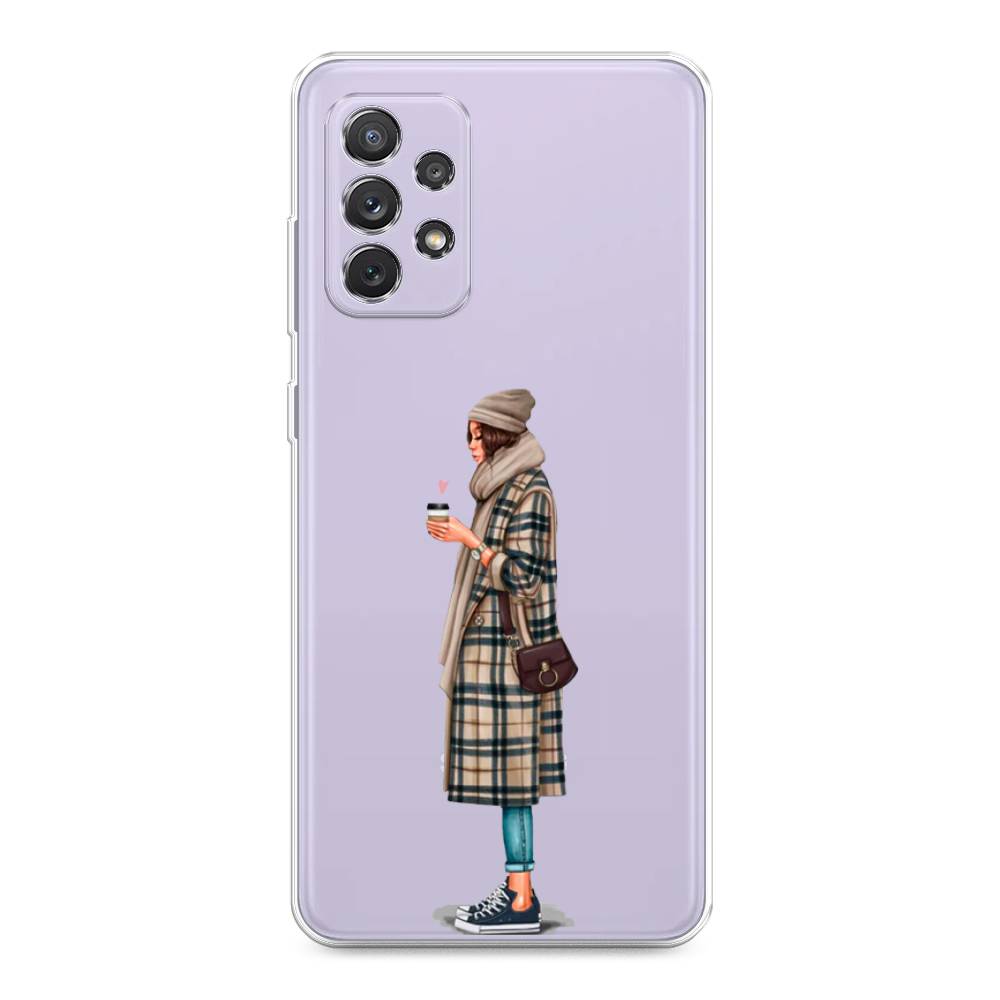 

Чехол на Samsung Galaxy A73 "Утренний кофе", Коричневый;бежевый, 2104650-6