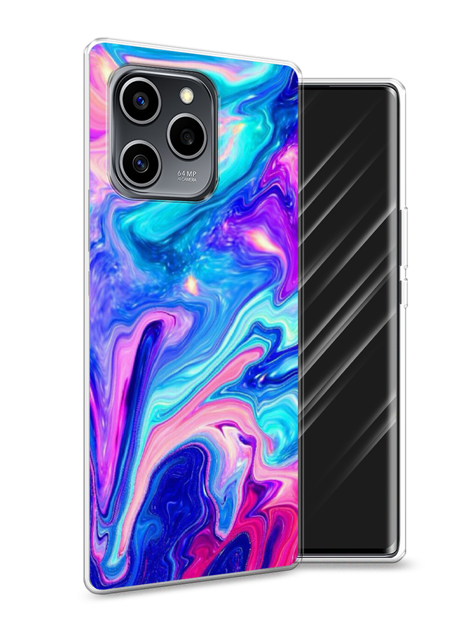 

Чехол Awog на Honor 60 SE "Потеки краски", Разноцветный, 6108050-10