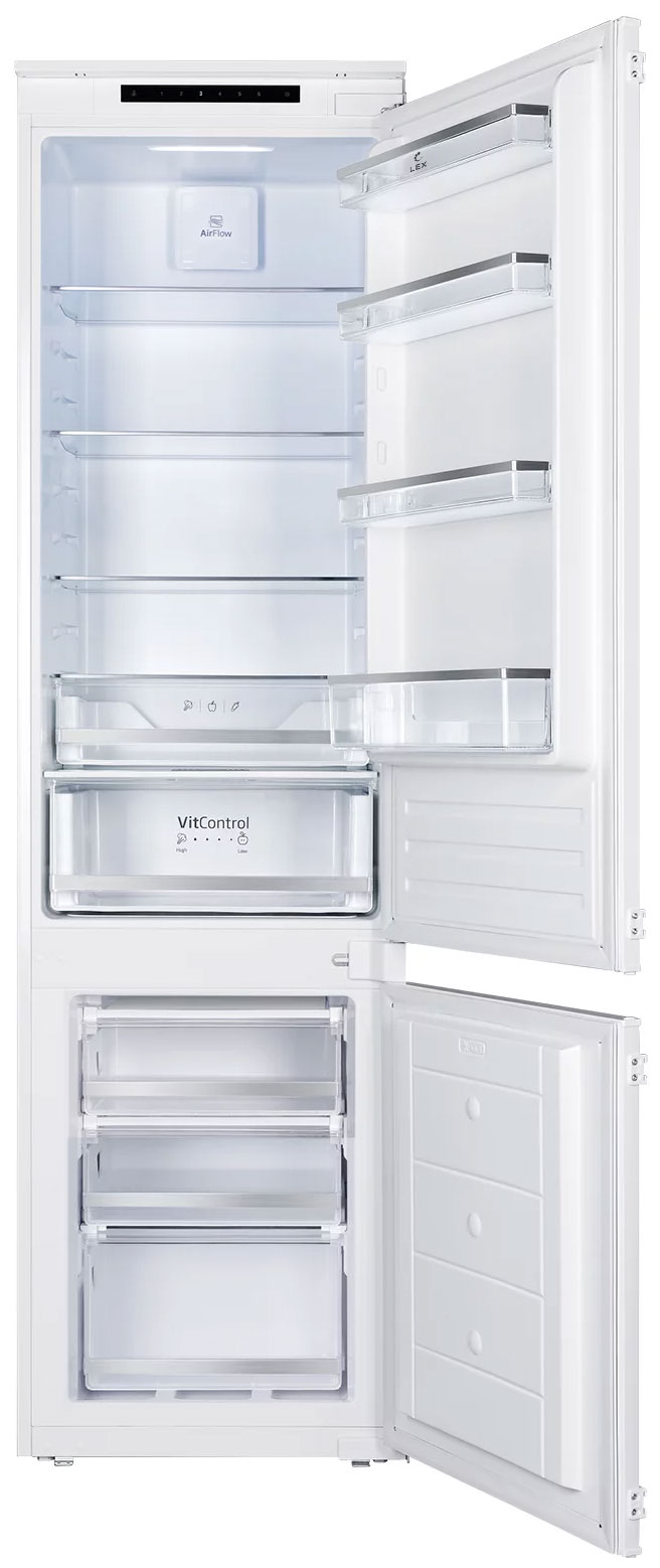 Встраиваемый холодильник LEX LBI193.0D белый климатический комплекс sharp kc d 41 rw белый