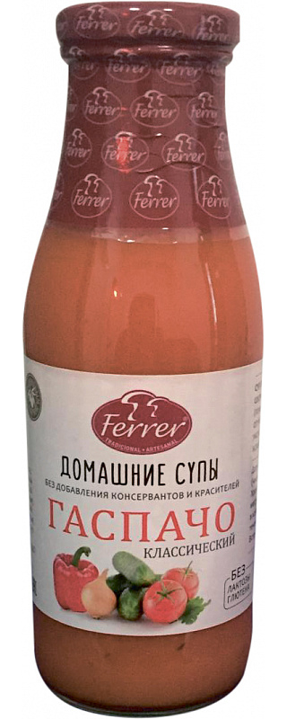 

Суп овощной Ferrer гаспачо 485 г