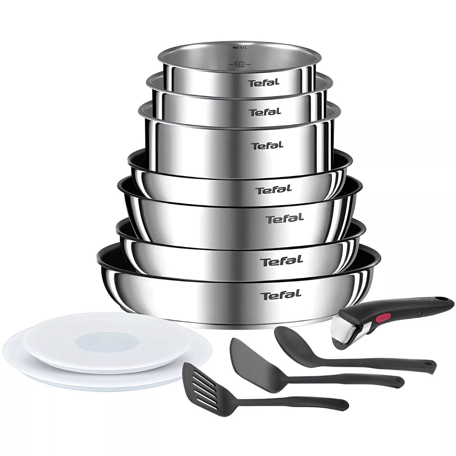 

Набор посуды Tefal Ingenio L897DS04, Серебристый, L897DS04