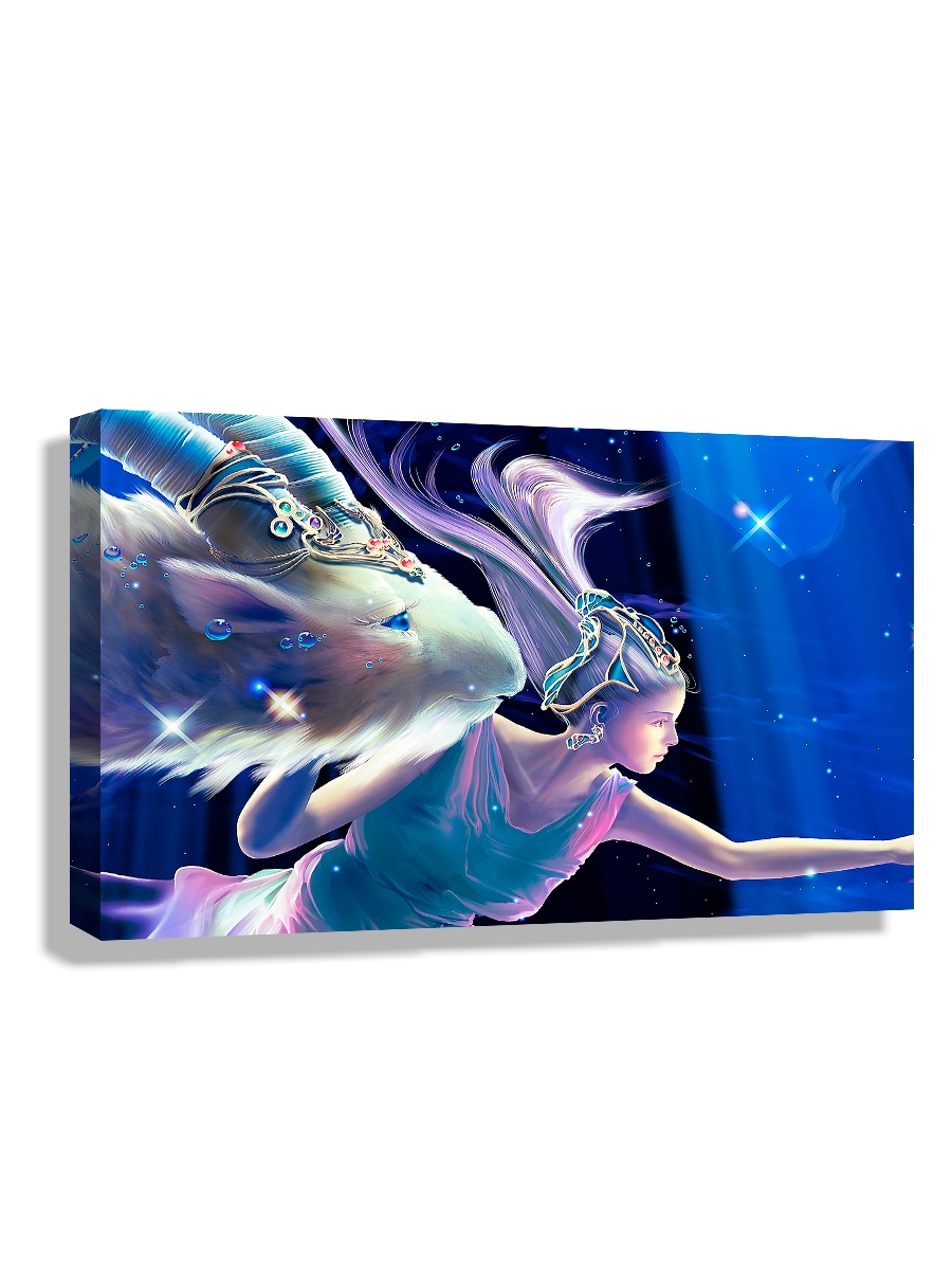 

Картина DRABS 50x30 см на холсте Знак зодиака-Козерог