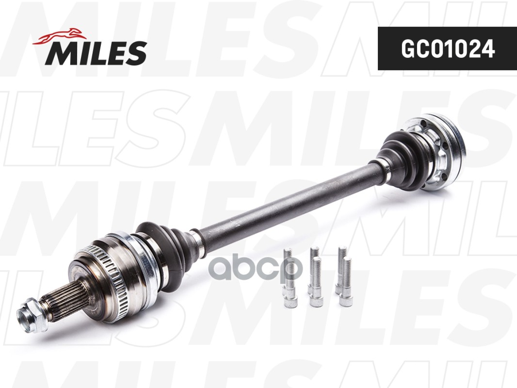 

Привод В Сборе Левый Bmw E90/E81/E87 1.8d-2.5 04- (Gkn 304477) Gc01024 Miles арт. GC01024