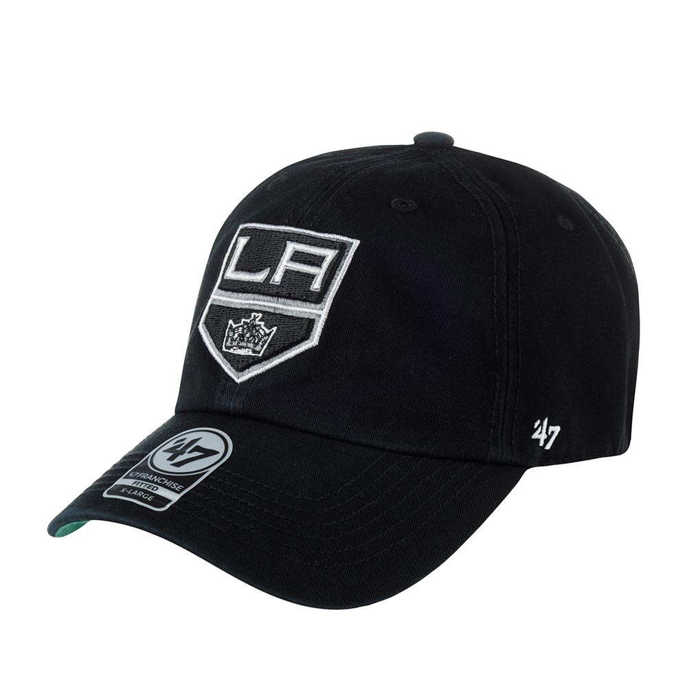 Бейсболка унисекс 47 BRAND H-FSVNF08RPF-BK Los Angeles Kings NHL черная, р. 57