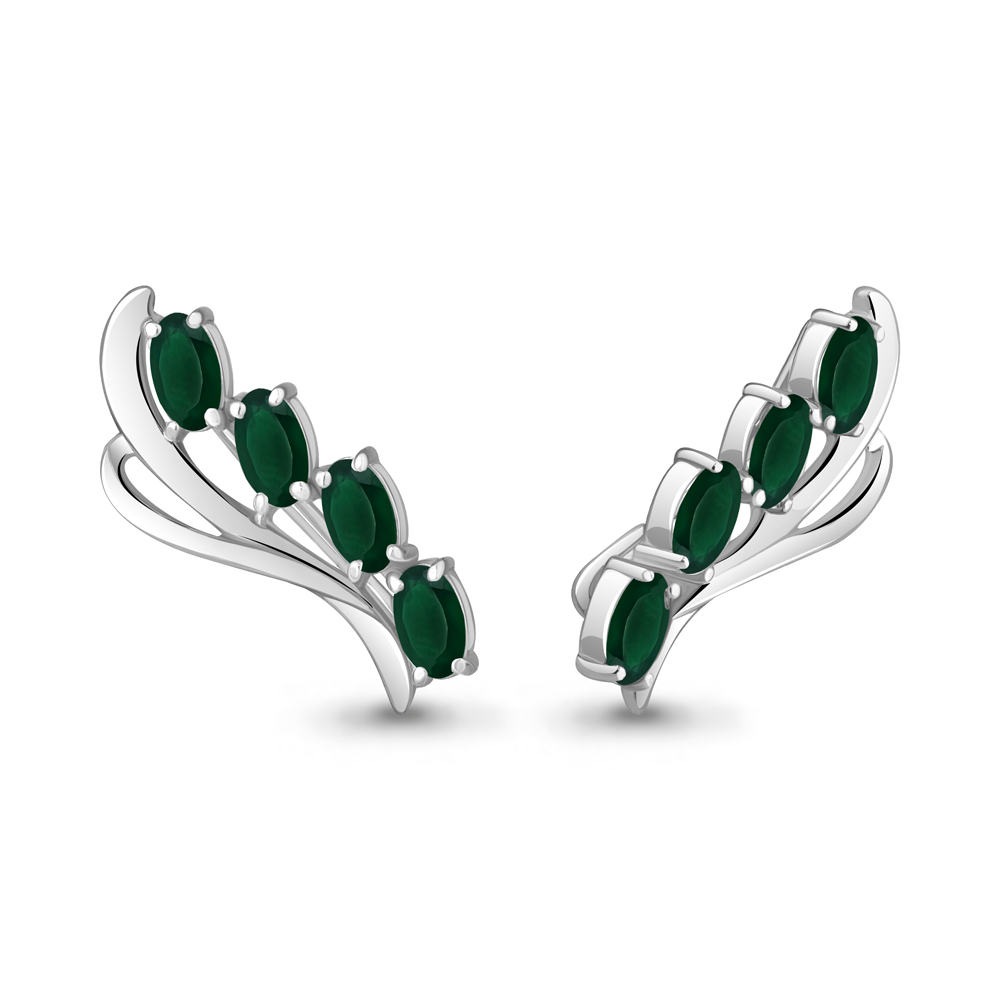 

Серьги из серебра с агатом Aquamarine Aquamarine 4769909_925_р, 4769909_925_р