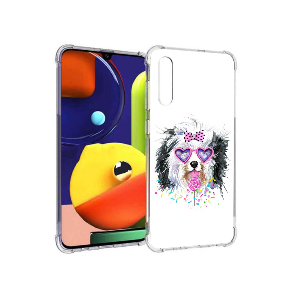 

Чехол MyPads Tocco для Samsung Galaxy A70 пушистик (PT128584.546.559), Прозрачный, Tocco