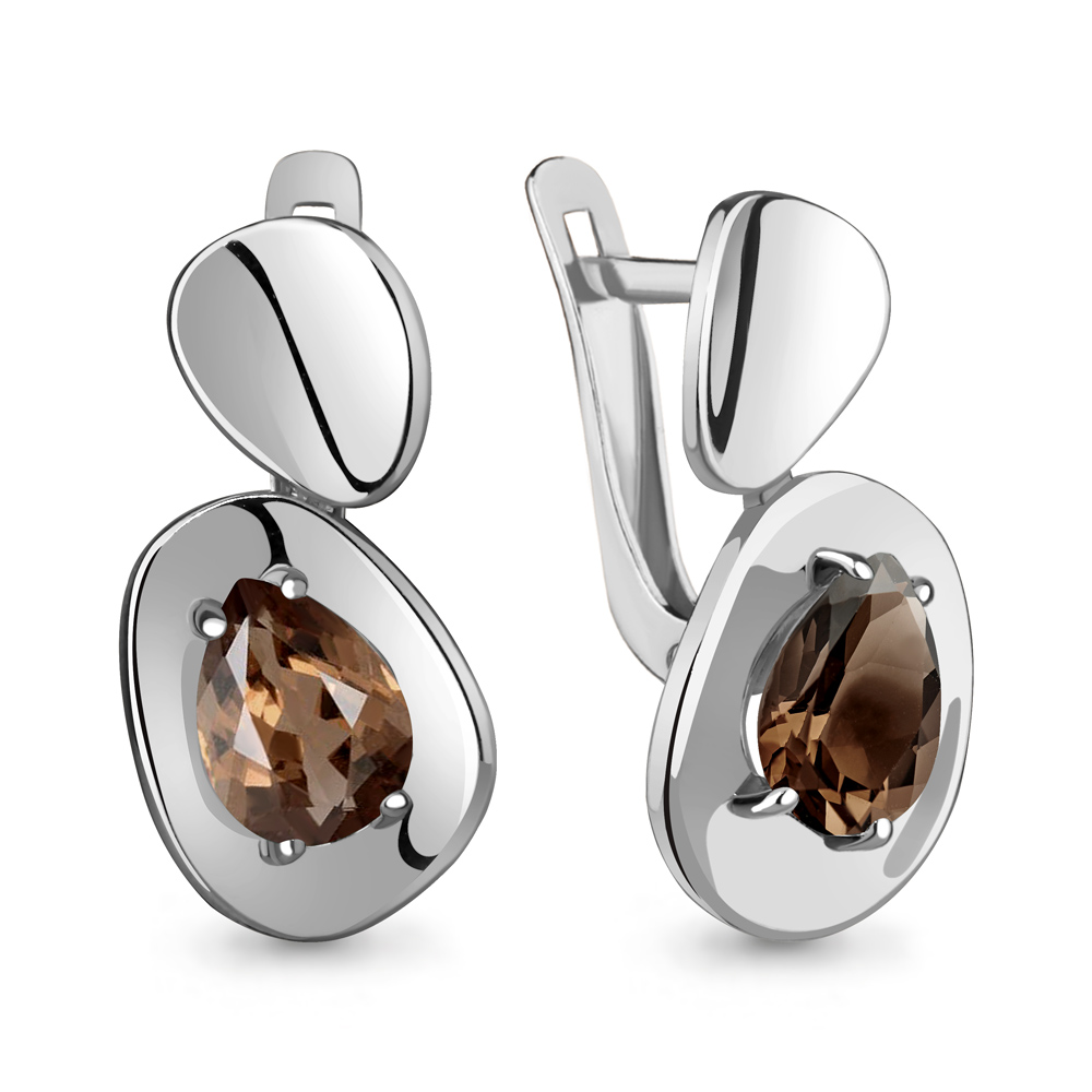 

Серьги из серебра с кварцем Aquamarine Aquamarine 4769501_925_р, 4769501_925_р