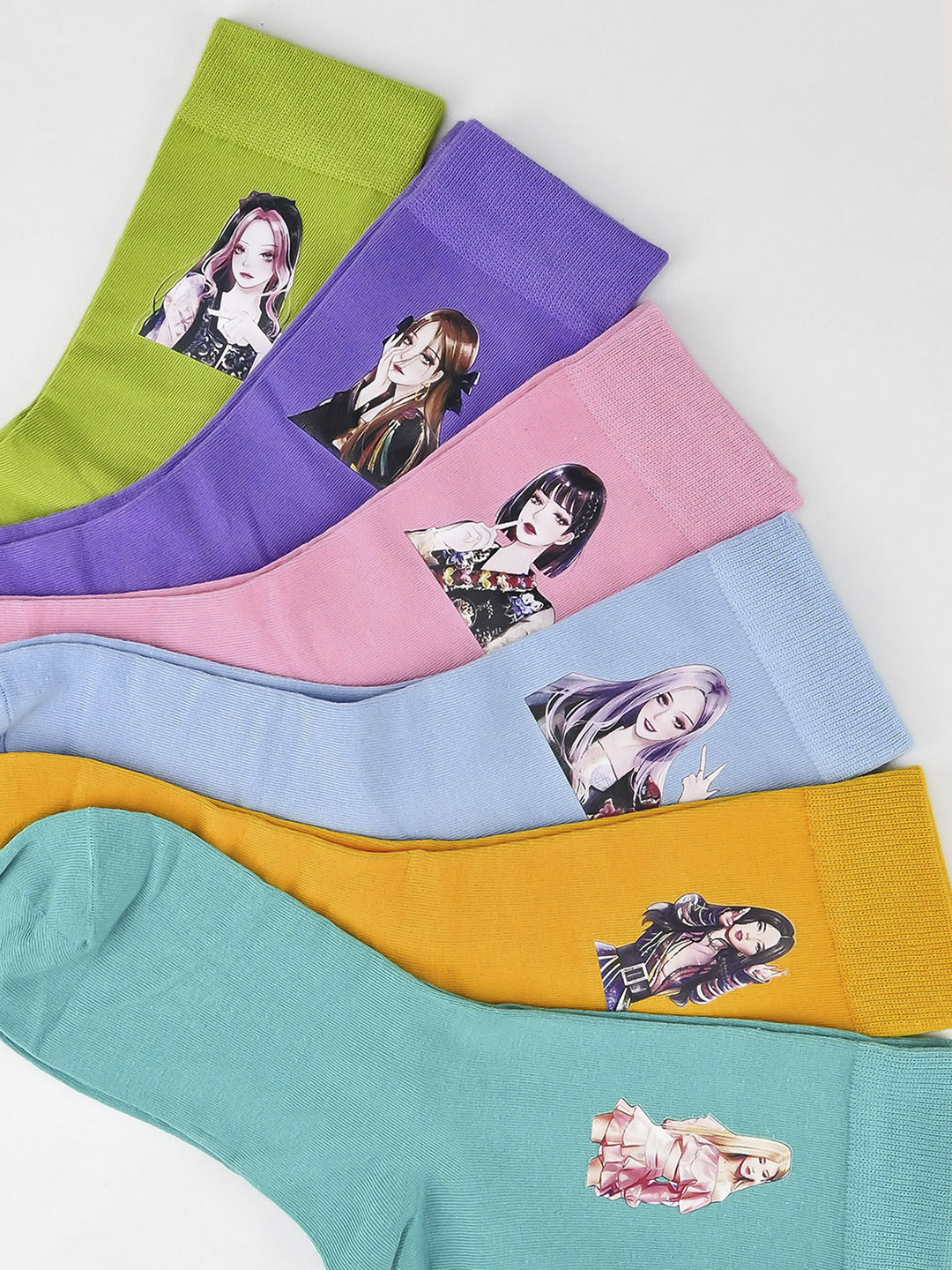Подарочный набор носков женских MORRAH NARUTOWOMAN разноцветных 37-41