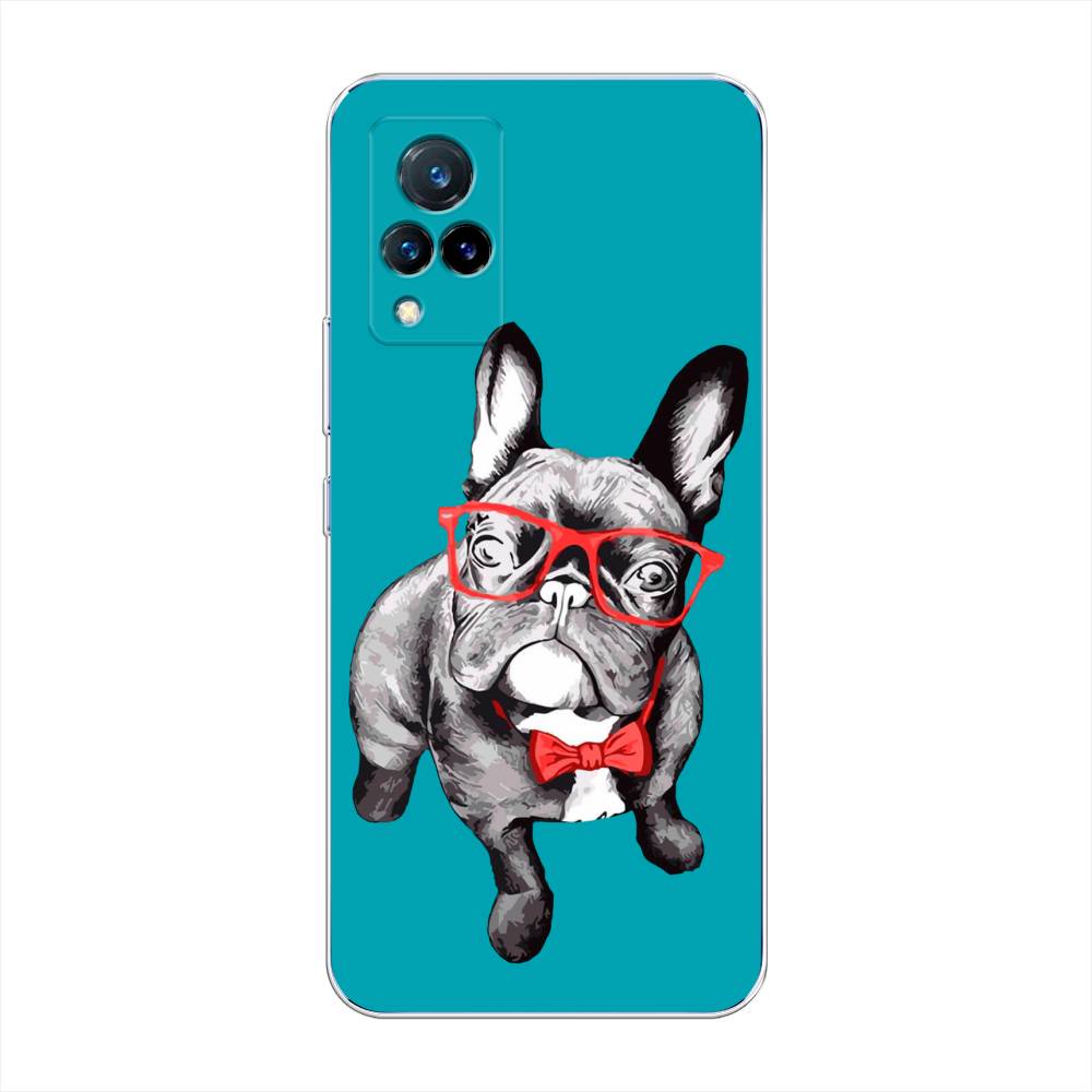 

Чехол на Vivo V21 "Французский бульдог", 264350-1