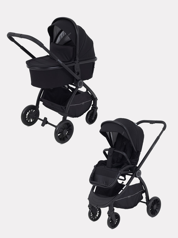 

Коляска детская MOWBaby 2-в-1 SPRINT MB321 Black, Sprint_2v1