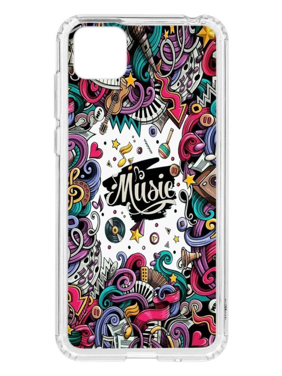

Чехол на Huawei Honor 9S Kruche Print Music