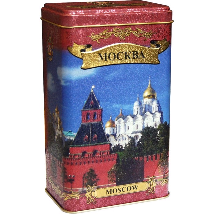 Чай черный ИЗБРАННОЕ ИЗ МОРЯ ЧАЯ Москва Кремель, Шри-Ланка 75г