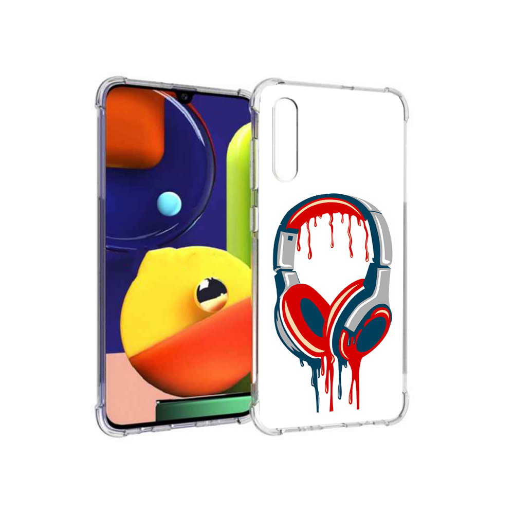 

Чехол MyPads Tocco для Samsung Galaxy A70 не делай громко (PT128584.546.517), Прозрачный, Tocco