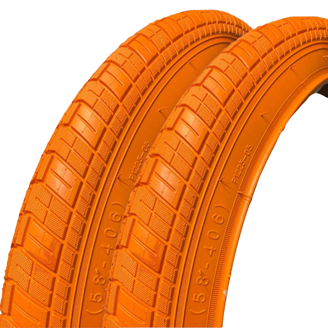 

Покрышка BMX 20" Х 2.25, (к-т 2 шт), Оранжевый, 20