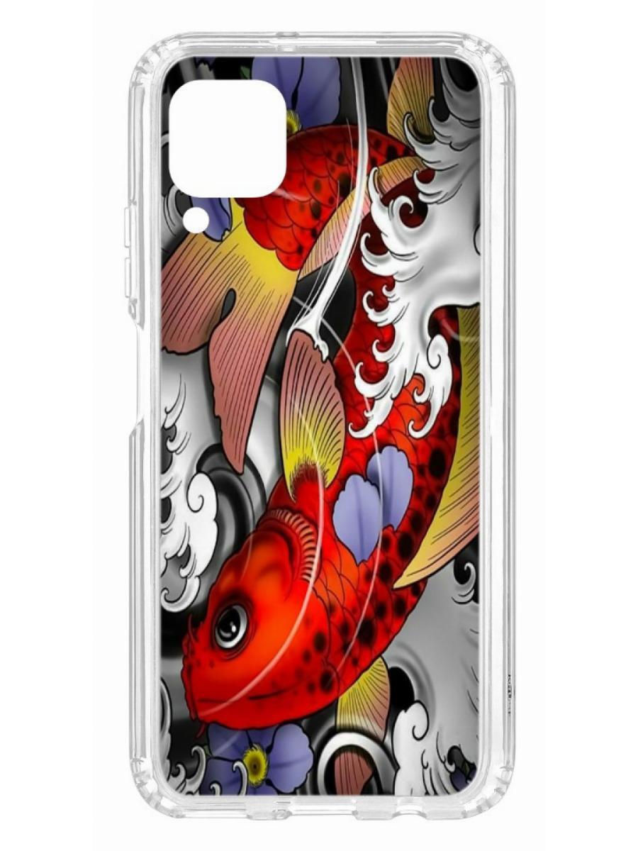 

Чехол на Huawei P40 Lite Kruche Print Кои