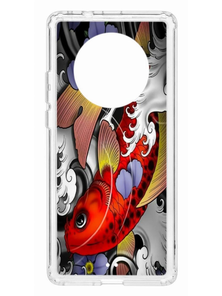 

Чехол на Huawei Mate 40 Pro Kruche Print Кои