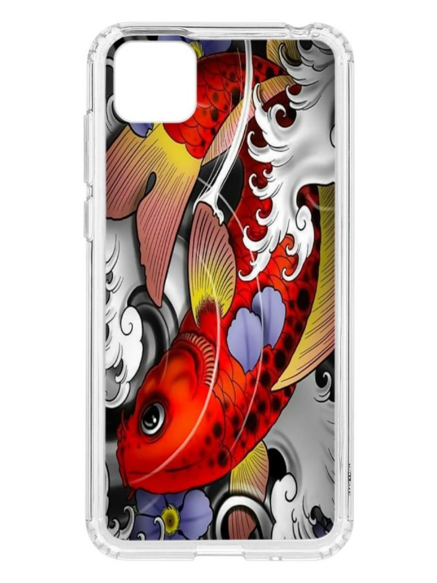 

Чехол на Huawei Honor 9S Kruche Print Кои
