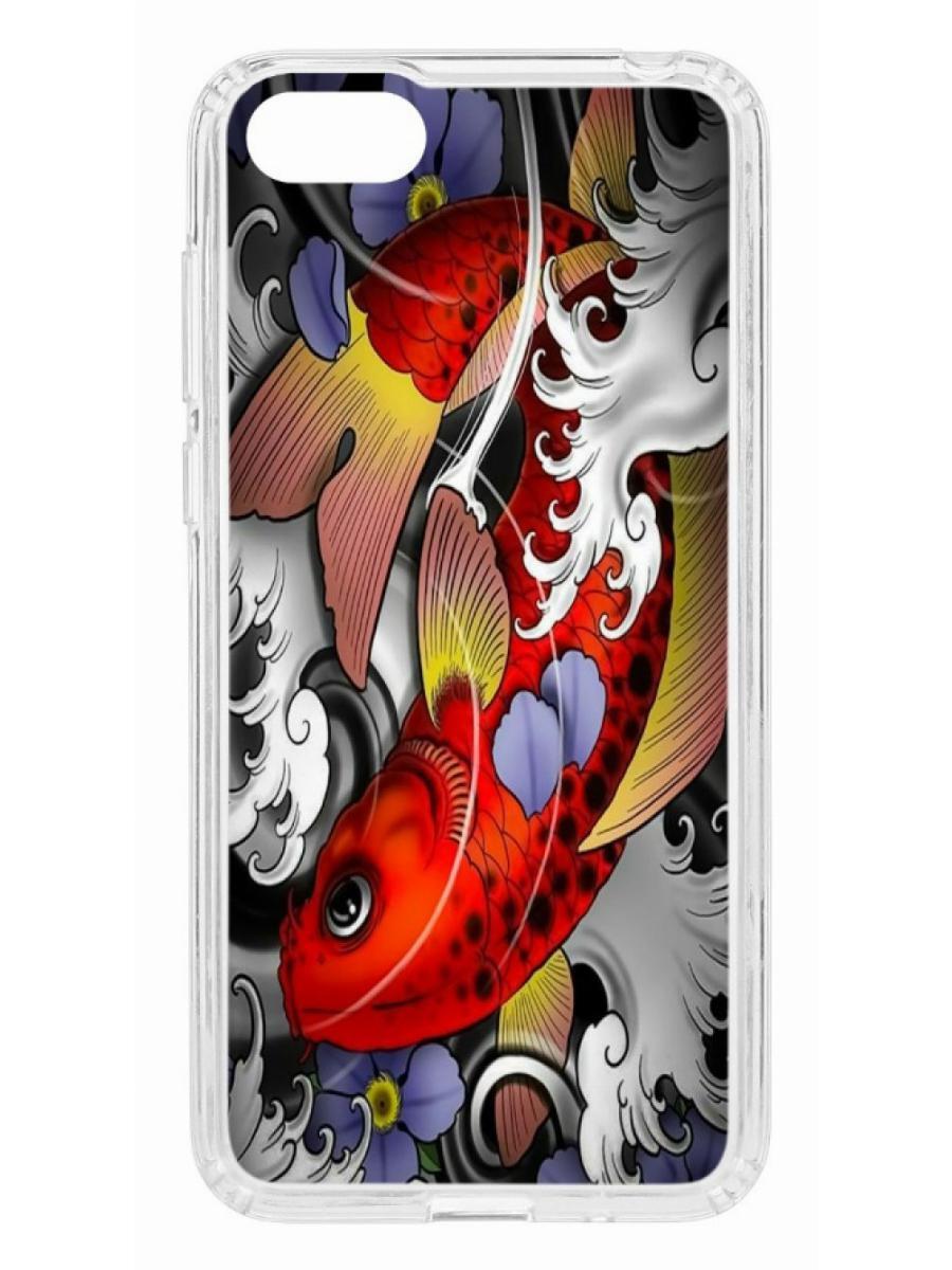 

Чехол на Huawei Honor 7A Kruche Print Кои