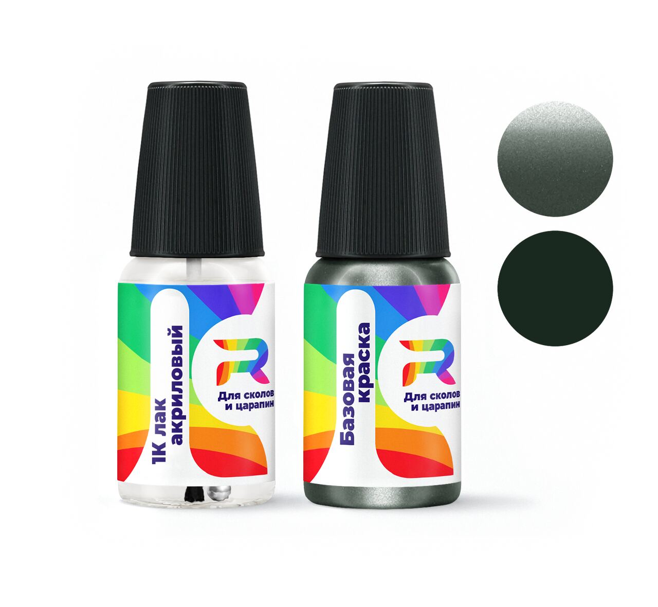 

Подкраска сколов Ford 5A - Verde Jade (Базовая) RAL1, Ford 5A Verde Jade