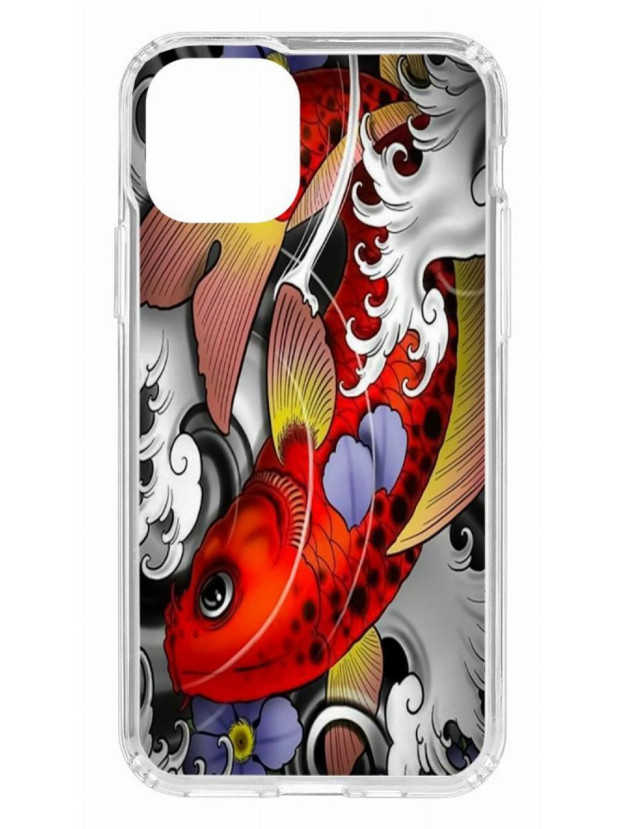 Чехол на Apple iPhone 11 Pro Kruche Print Кои