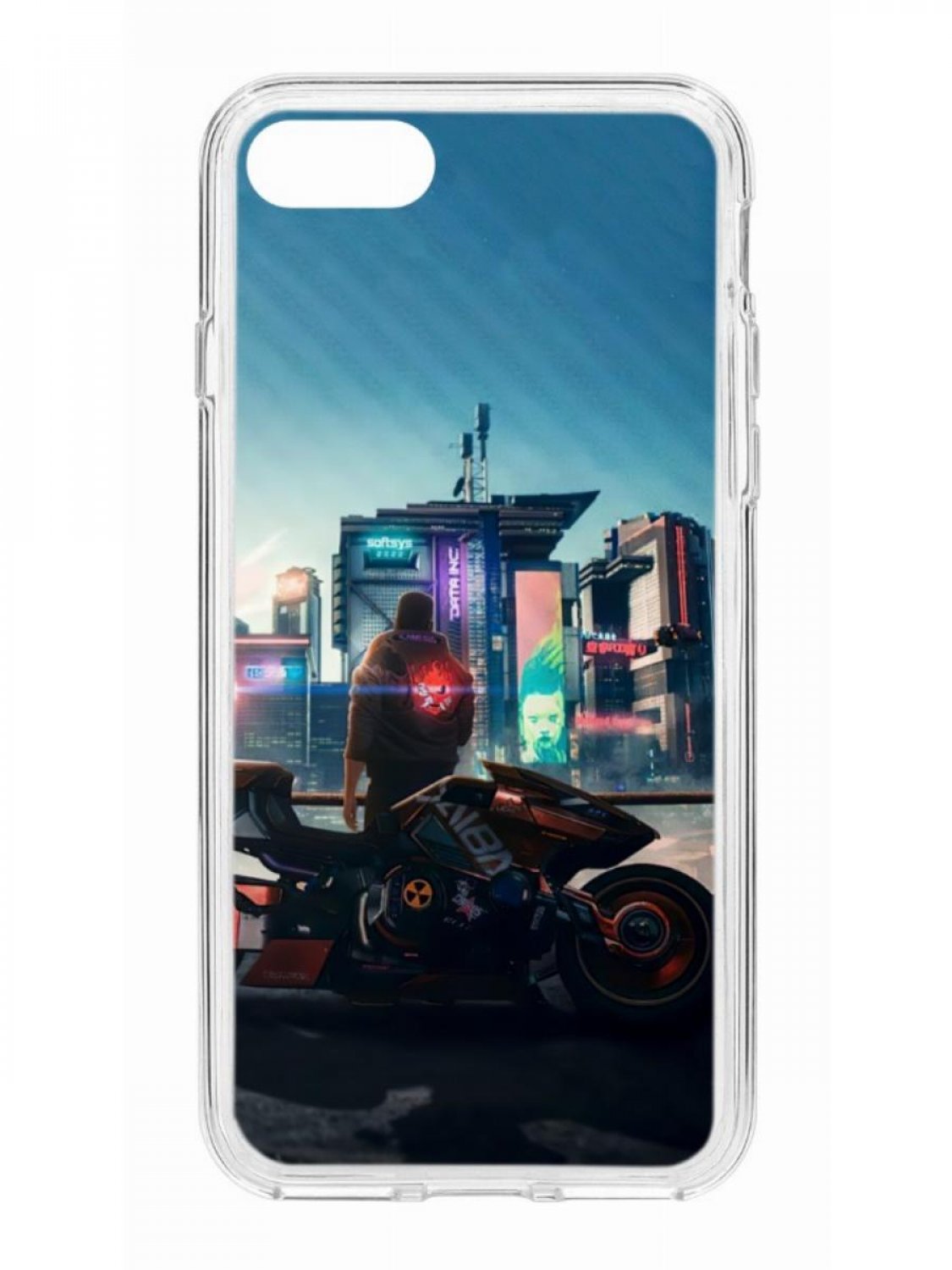 

Чехол для Apple iPhone 7 /8 /SE 2020 КRUЧЕ Print Кои прозрачный с рисунком