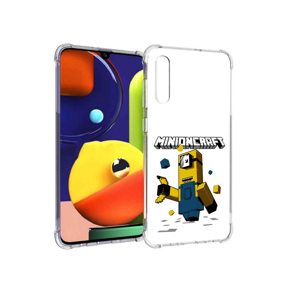 

Чехол MyPads Tocco для Samsung Galaxy A70 миньон (PT128584.546.478), Прозрачный, Tocco