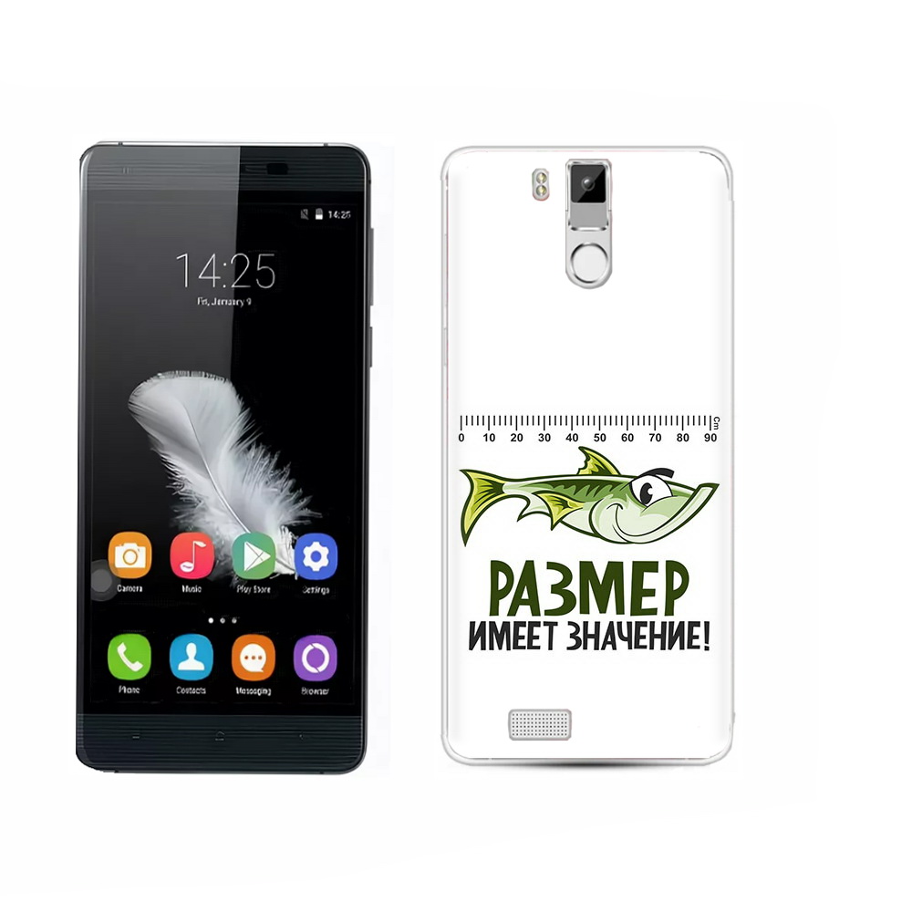 

Чехол MyPads Tocco для Oukitel K6000 Pro размер не имеет значения, Прозрачный, Tocco