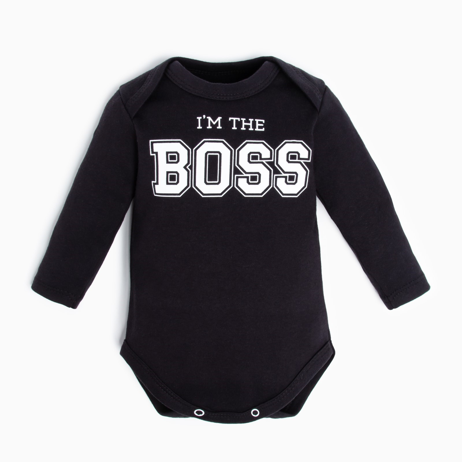 

Боди Крошка Я Little Boss, рост 80-86 см, цвет чёрный, Черный, Р00000028